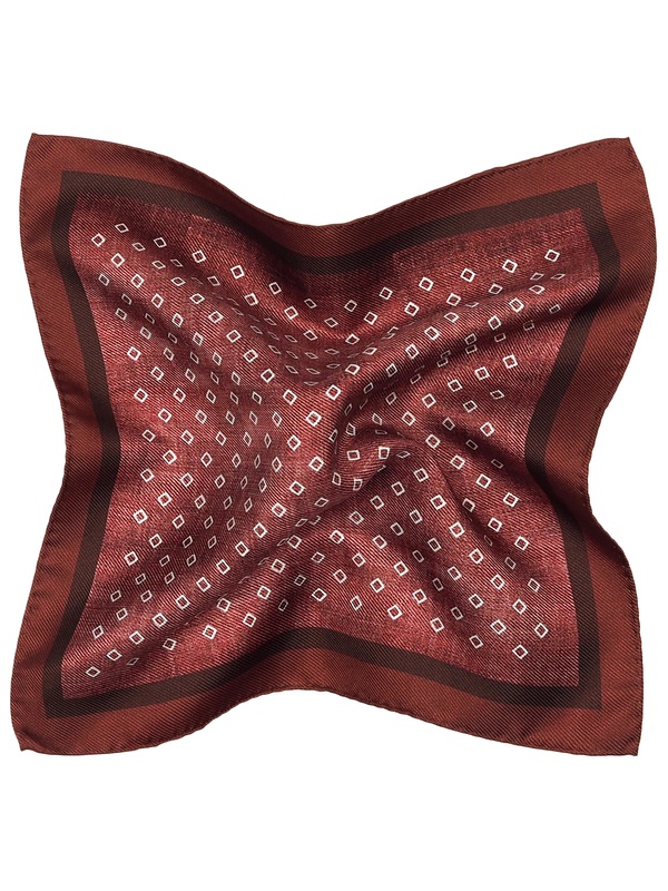 PJ-066 Jedwabna poszetka do garnituru 30x30 cm